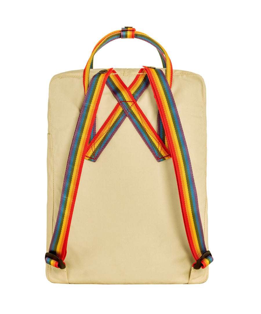 Fjallraven Kanken | Light Oak - Rainbow