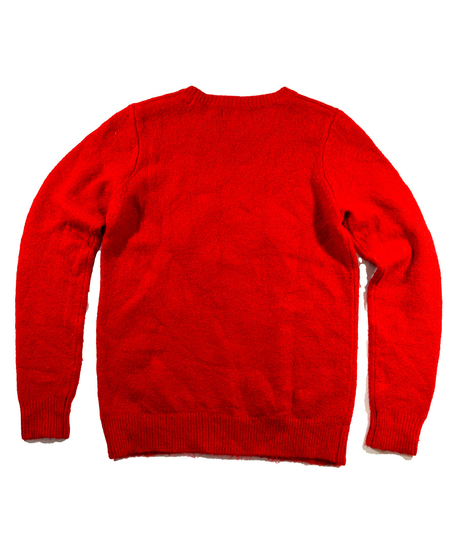Vintage karácsonyi pulóver - Mikulás Dalmata