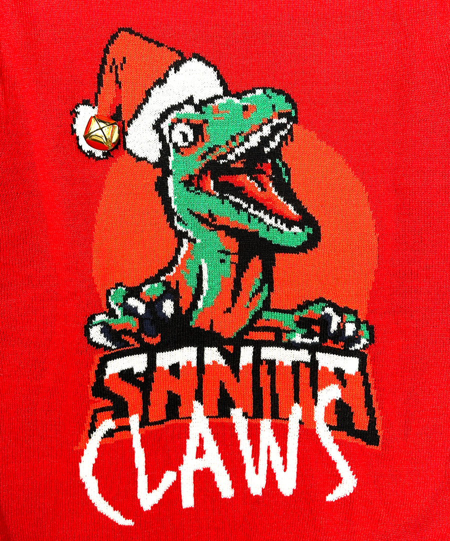 Vintage Christmas Sweater - Santa Claws