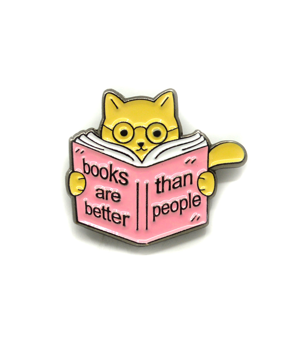 Pin - Reading cat
