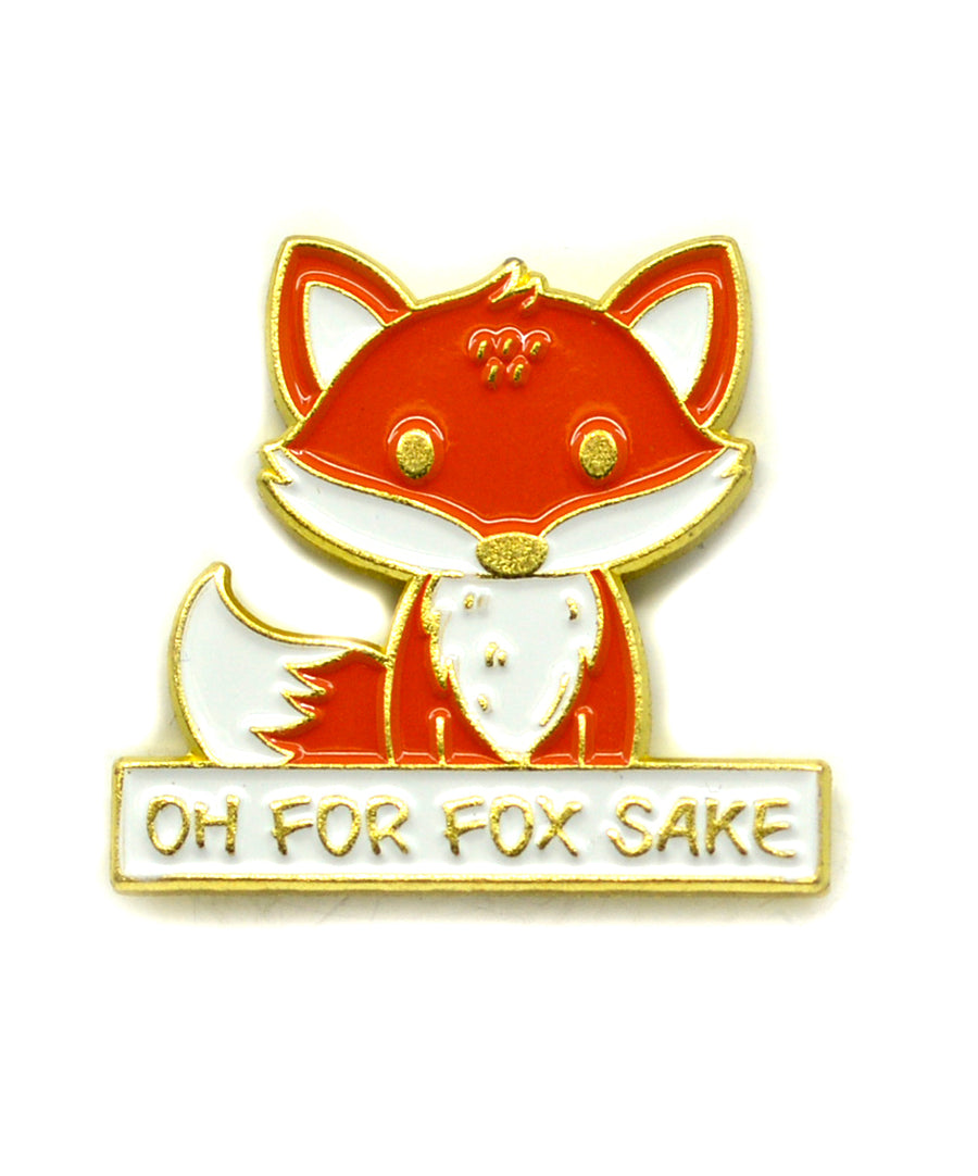 Kitűző - Fox Sake