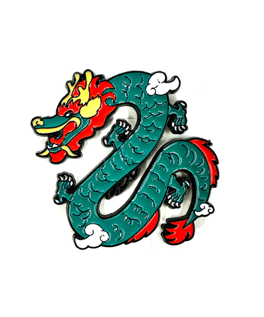 Pin - Chinese Turquoise Dragon