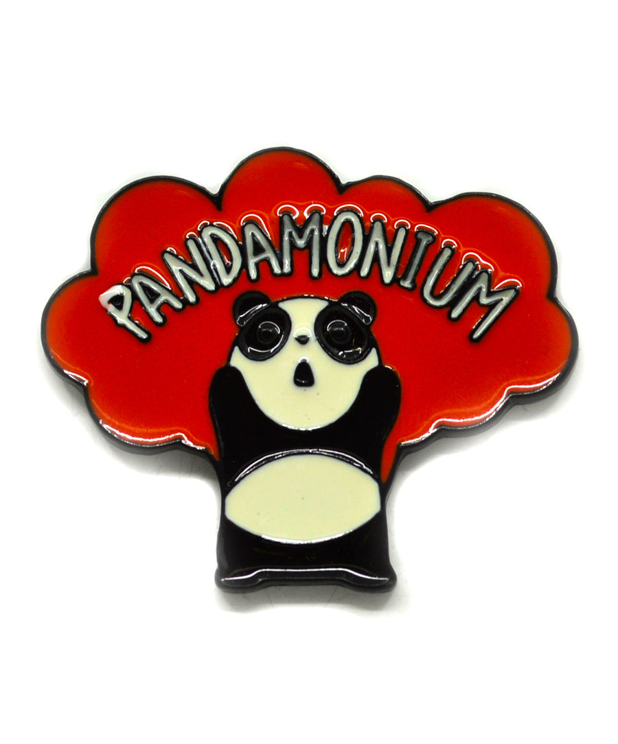 Kitűző - Pandamonium