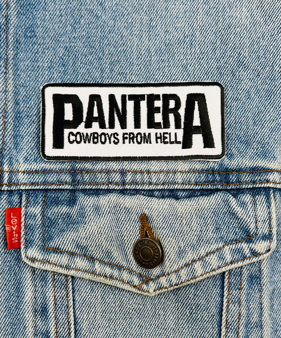 Felvarró - Pantera | Cowboys from hell