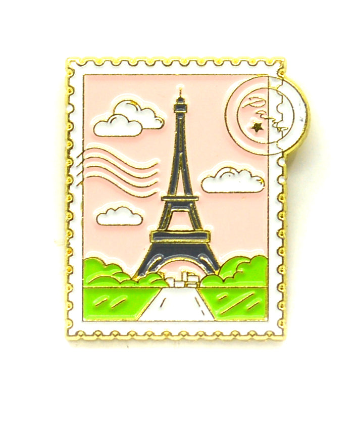 Kitűző - Párizsi bélyeg