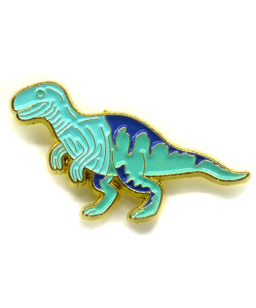 Pin - T-rex | Turquoise