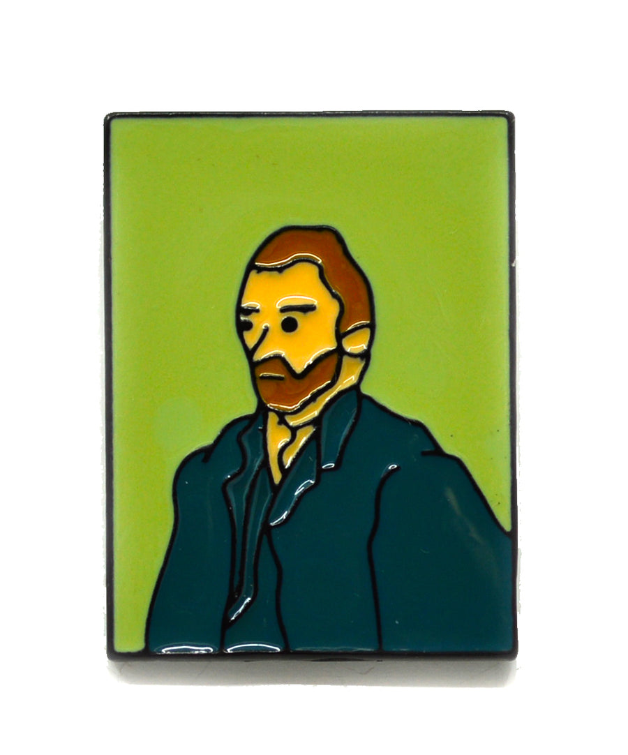 Kitűző - Van Gogh portré