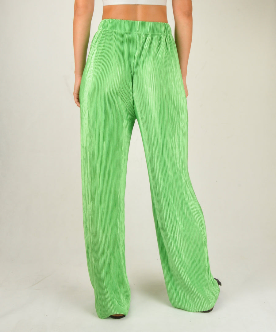 Crepe pants - Green