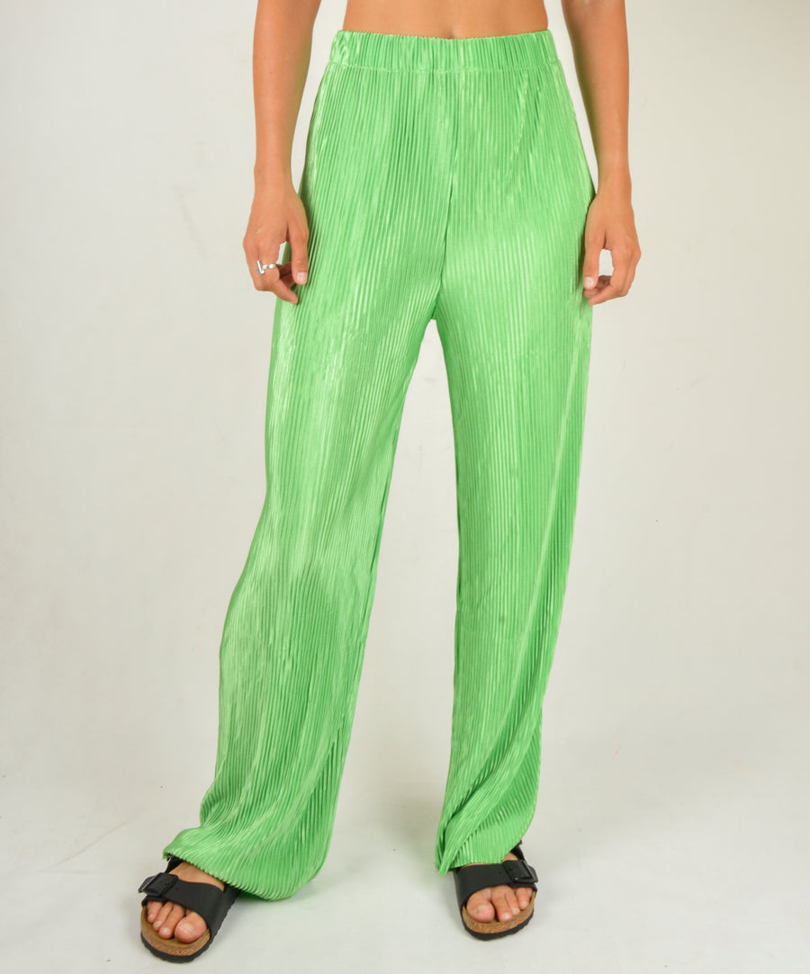 Crepe pants - Green