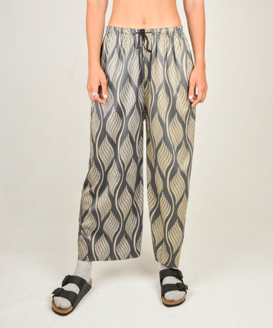 Leafy trousers - Gray 