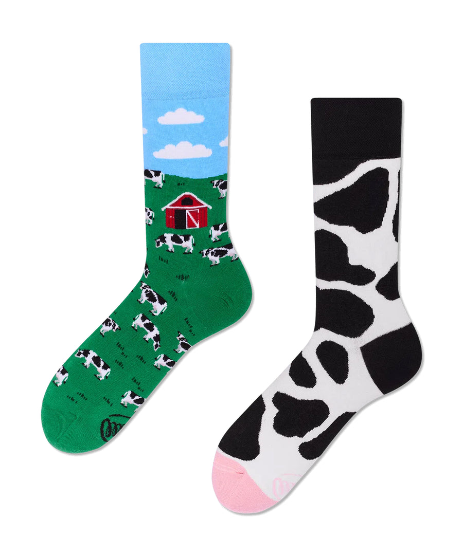 Many Mornings Socks - Holy Cow