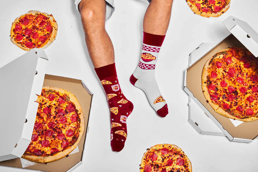 Many Mornings Socks - Pizza Slice