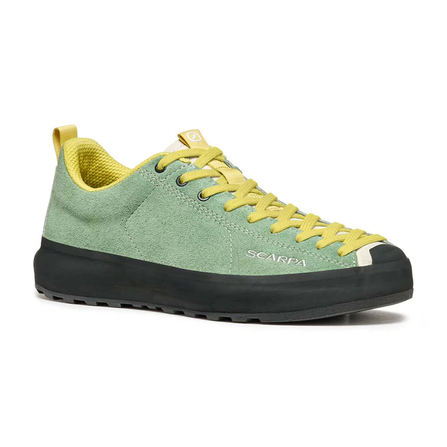 Scarpa Mojito Wrap a hegymászó cipők világa ihlette városi terep cipő Dusty Jade színben.