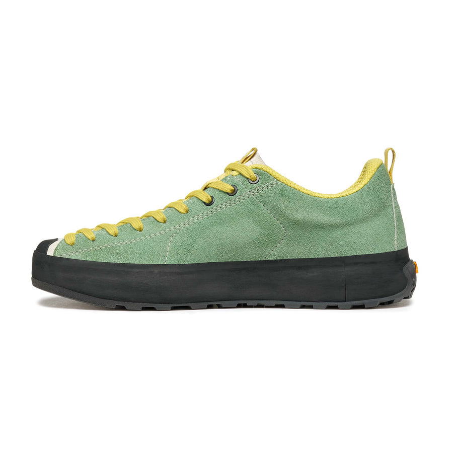 Scarpa Mojito Wrap a hegymászó cipők világa ihlette városi terep cipő Dusty Jade színben.
