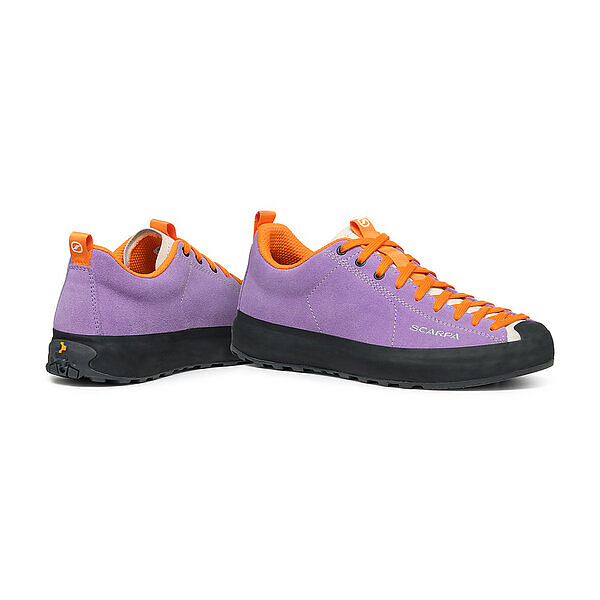Scarpa Mojito Wrap a hegymászó cipők világa ihlette városi terep cipő Violet Tulip színben.
