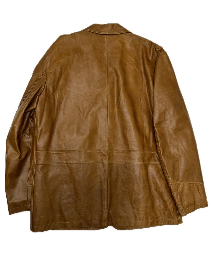 Vintage leather jacket - Brown