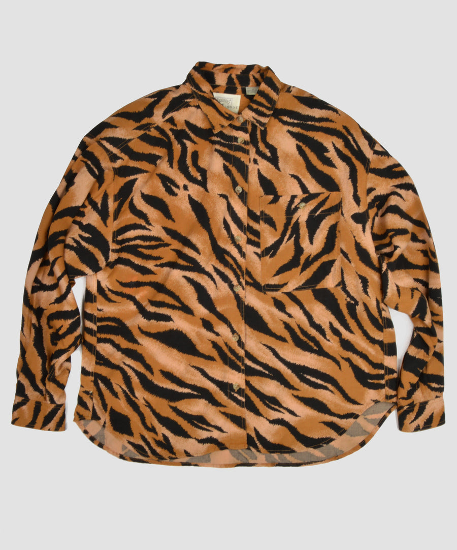 Vintage blouse - Tiger print