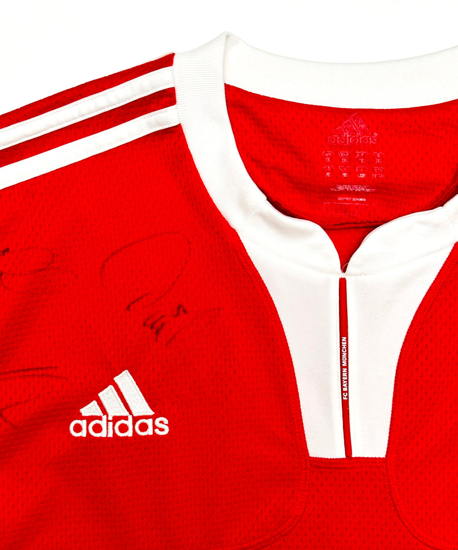 Vintage, FC Bayern Munich sports shirt. Dedicated piece. XL-es méret, piros színben.