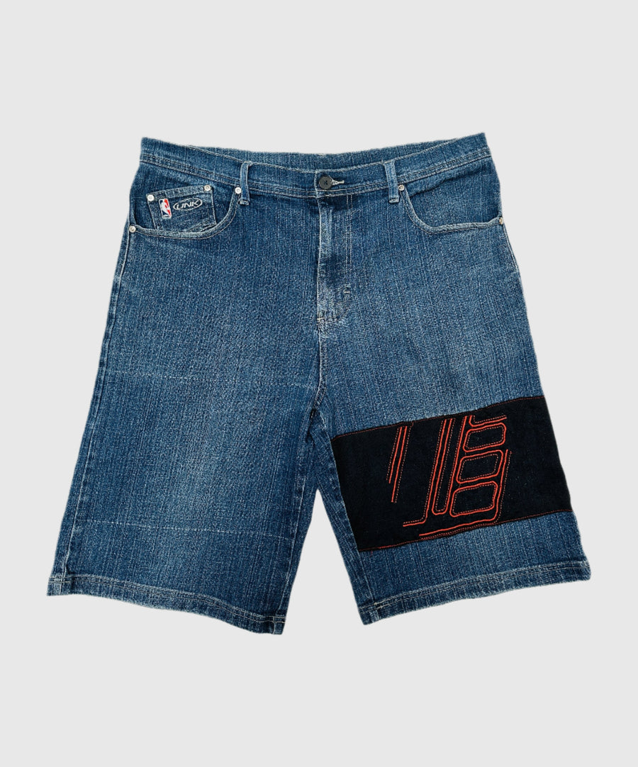 Lakers jean shorts shop