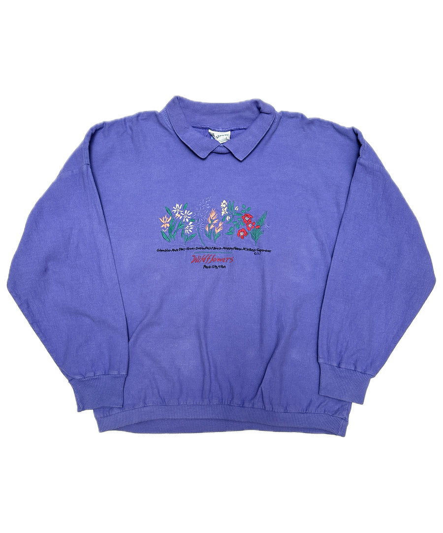 Vintage sweater - Wild flowers