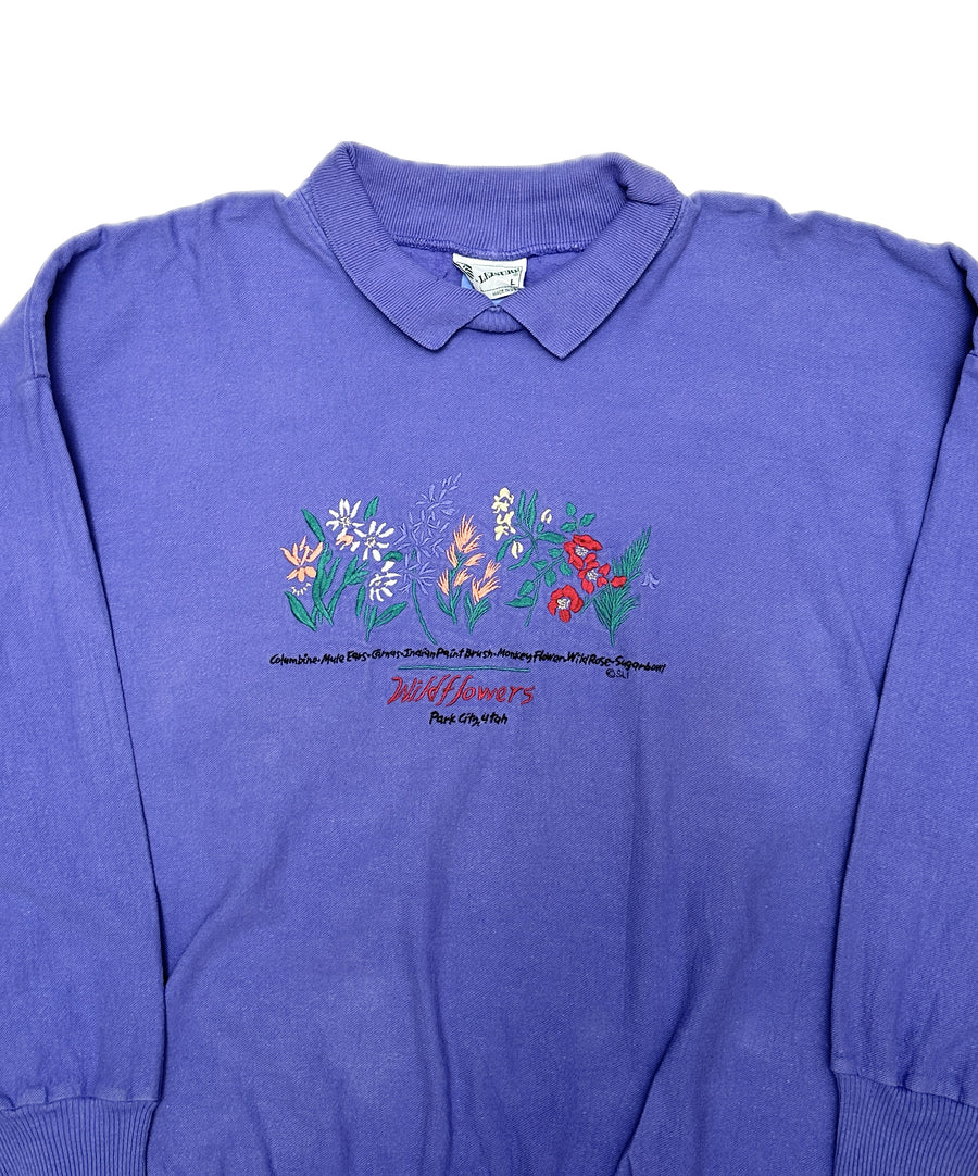 Vintage sweater - Wild flowers