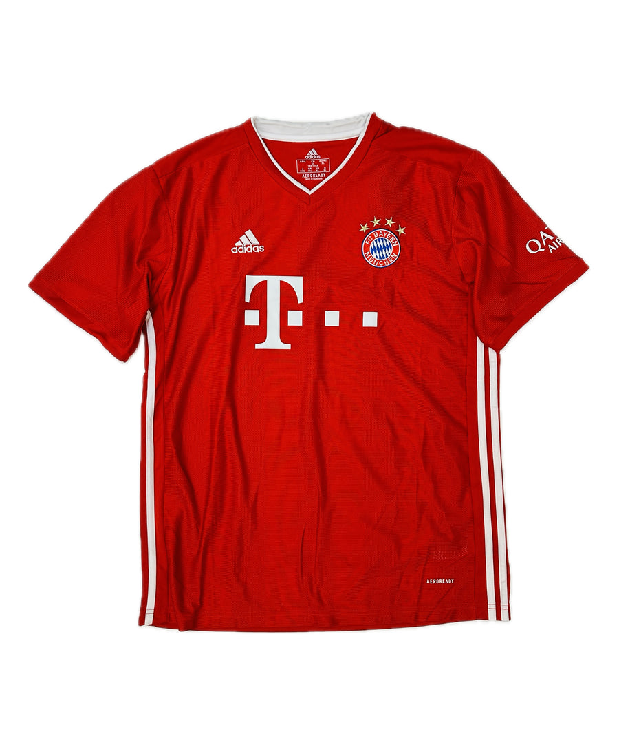 Használt, FC Bayern München sportmez, XL-es méretben. Piros színű.