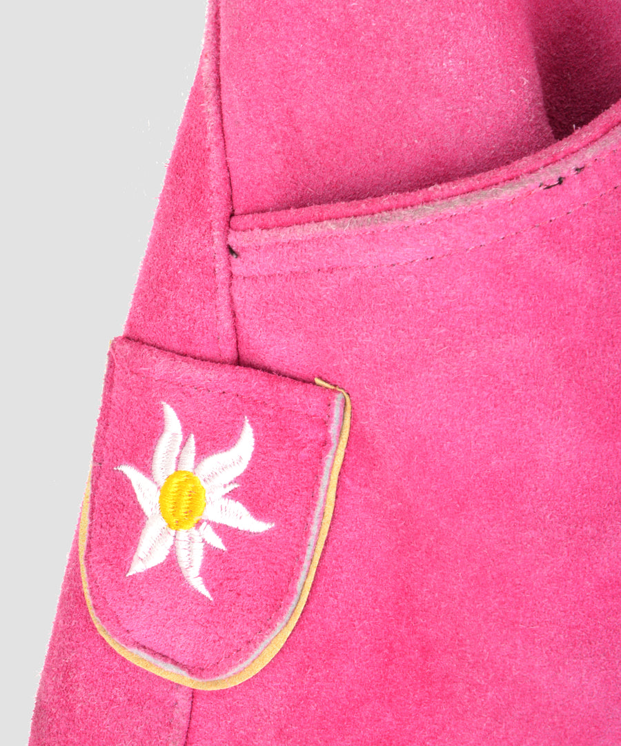 Vintage bőr nadrág - Rózsaszín