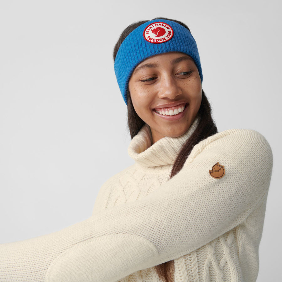 Fjallraven Headband 1960 Logo | Alpine Blue