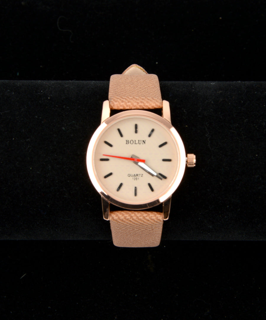 Textile watch - Brown I