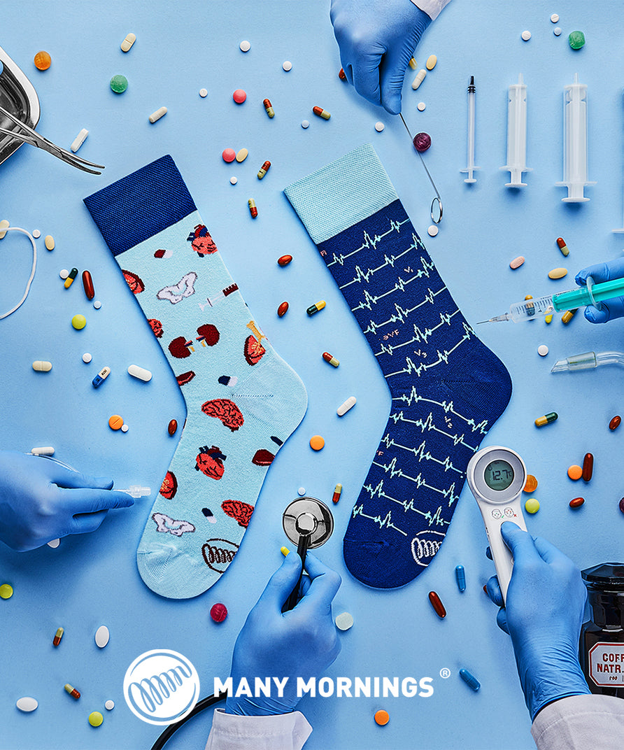 Many Mornings Socks - Dr Sock