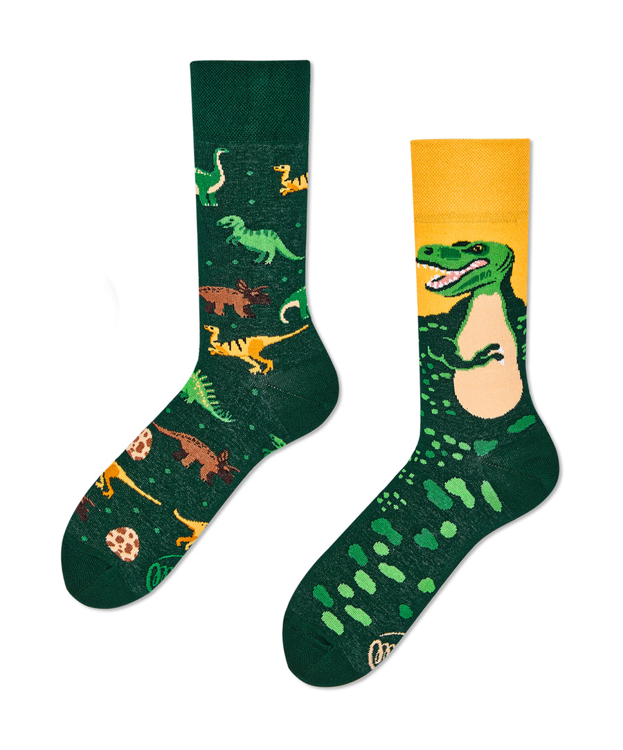 Many Mornings Socks - The Dinosaurs