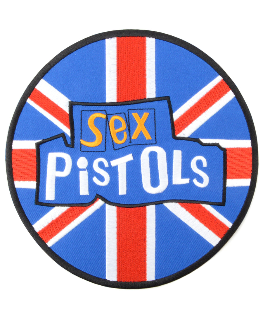 Sex Pistols mintás hátfelvarró