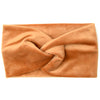 Velvet headband - Camel