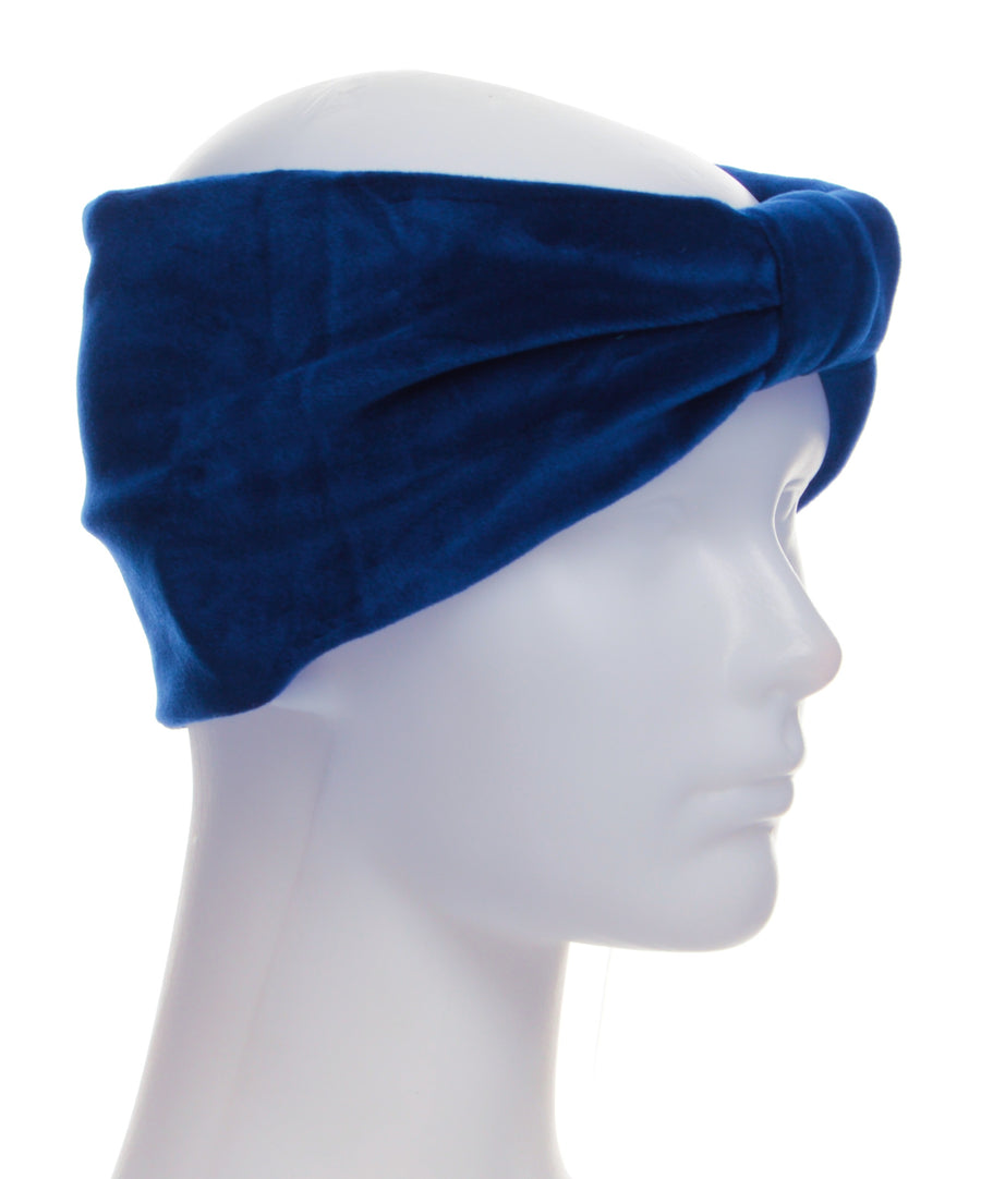 Velvet Headband - Royal blue
