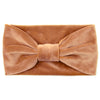 Velvet headband -  Hazelnut Brown