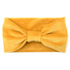 Velvet headband - Ochre