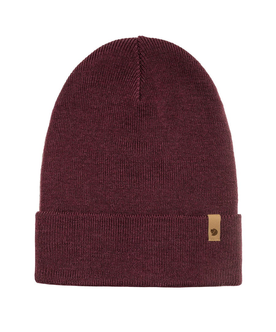 Fjallraven Classic Knit Hat | Dark Garnet