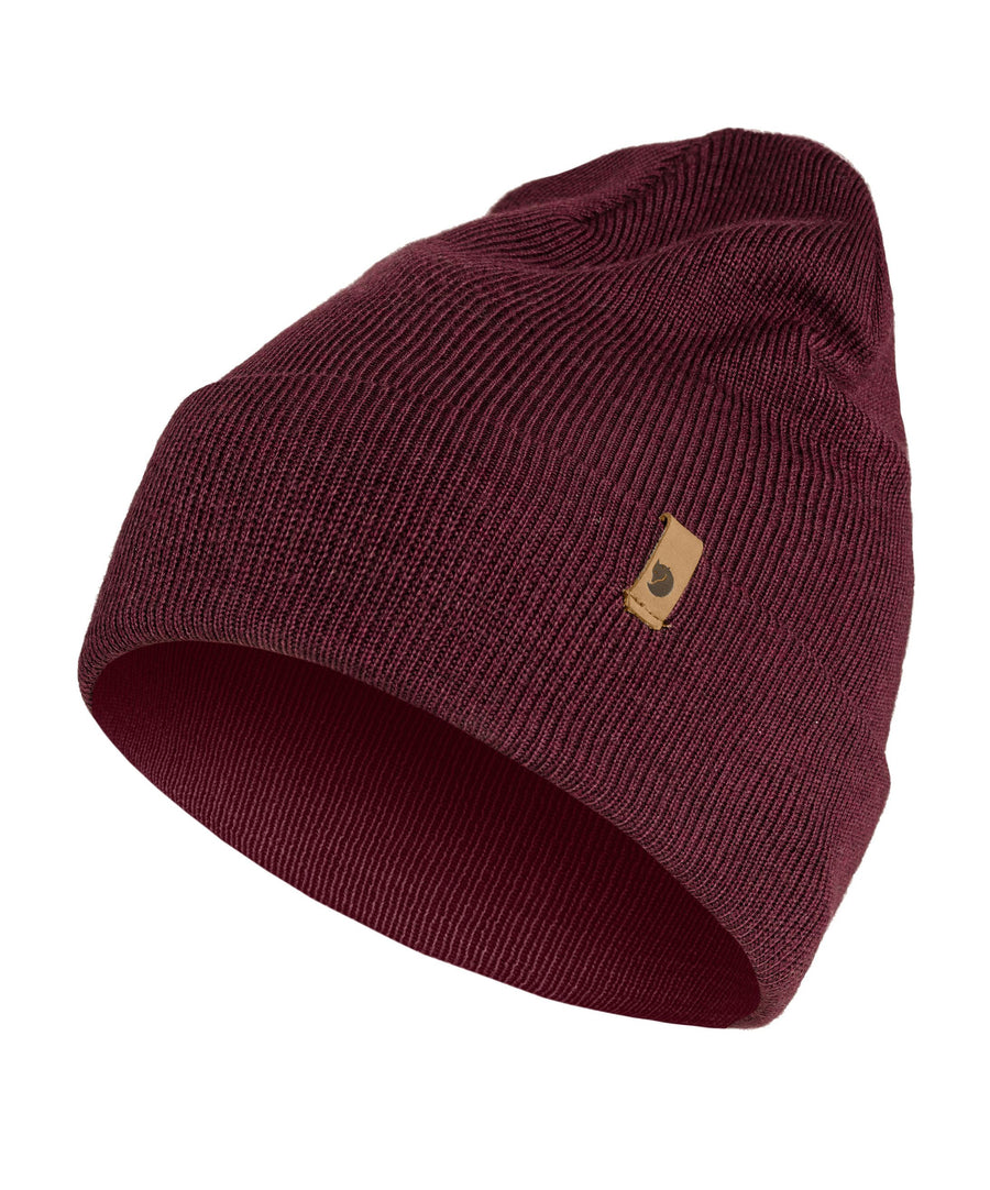 Fjallraven Classic Knit Hat | Dark Garnet