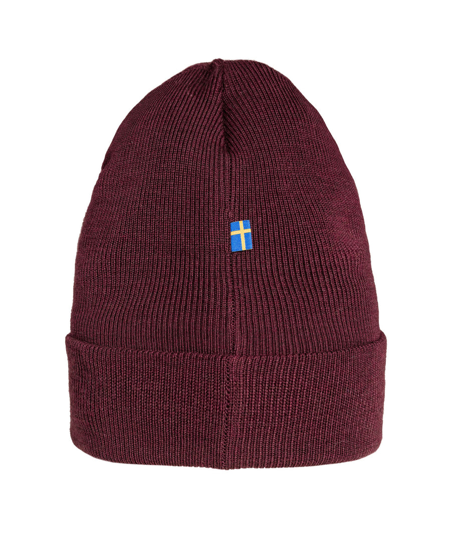 Fjallraven Classic Knit Hat | Dark Garnet
