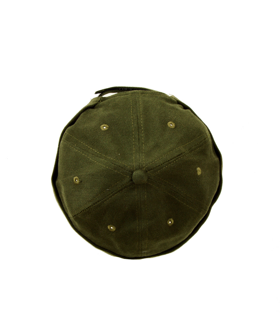 Docker hat - Cord | Darkgreen