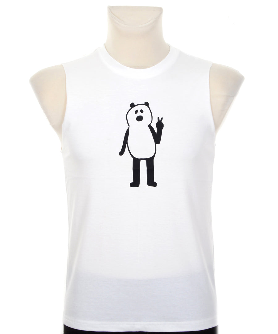Panda mintás uniszex trikó