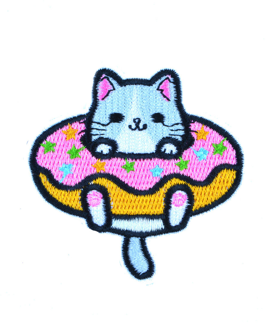 Patch - Cat in donut