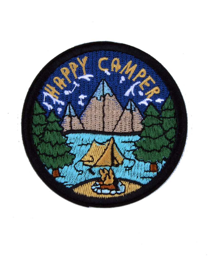 Felvarró - Happy Camper