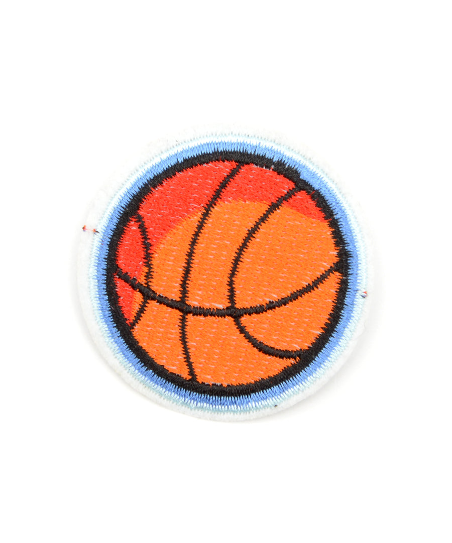 Kosárlabda alakú hímzett felvarró