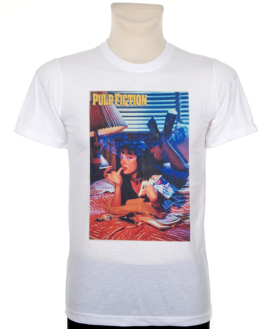 Pulp Fiction mintás férfi póló