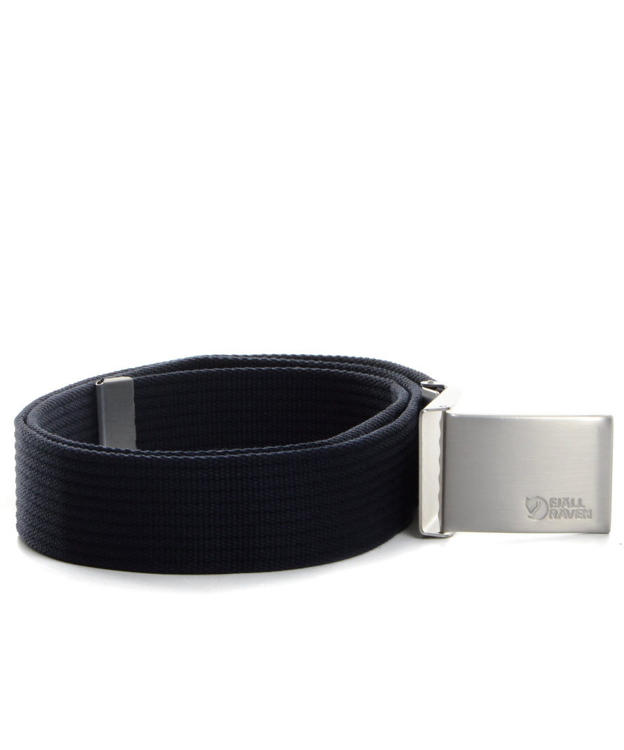 Fjallraven Canvas Belt - Dark Navy