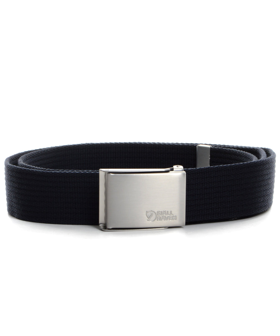 Fjallraven Canvas Belt - Dark Navy