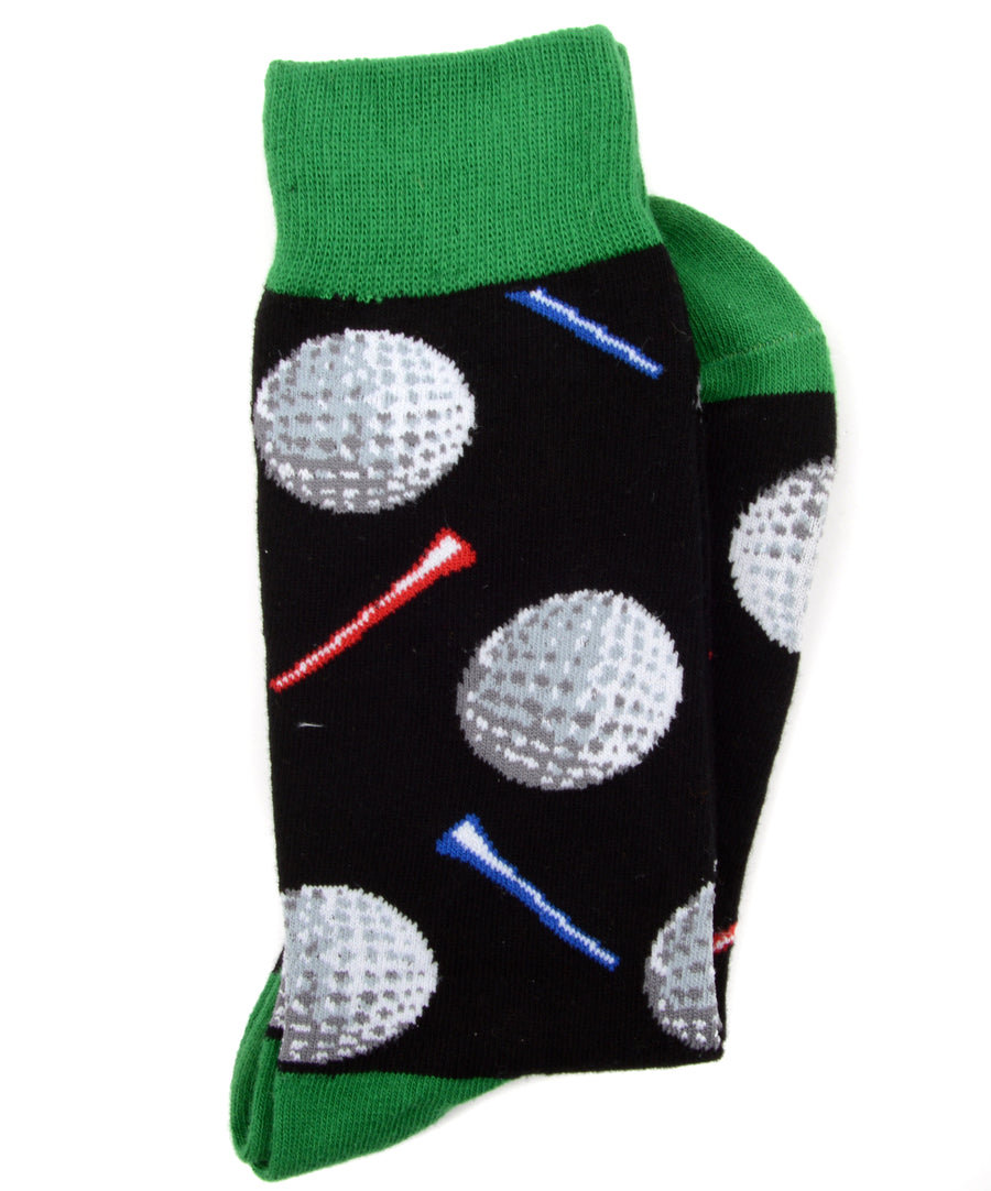 Golf mintás zokni
