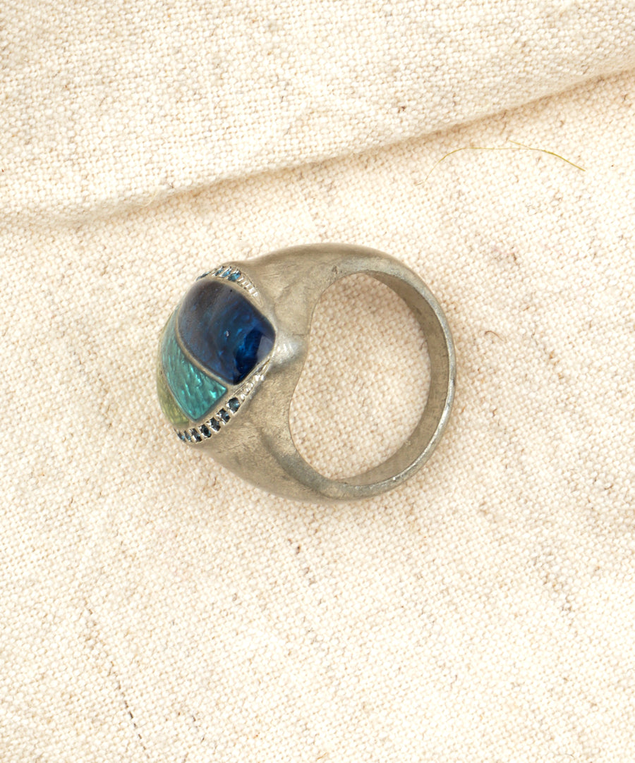 Gyűrű | Kék csepp