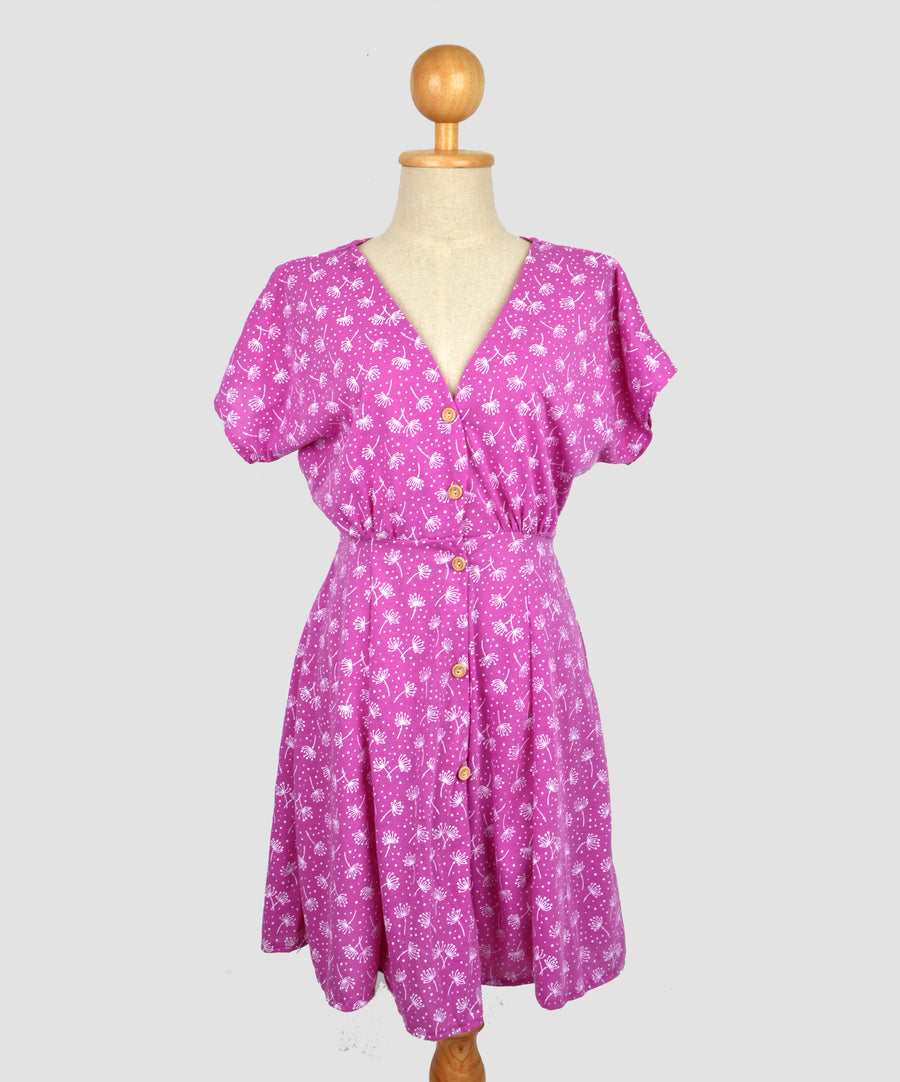 Bubble Dress - Dandelion | Purple